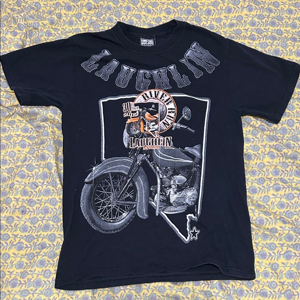 Men's Black Graphic T-Shirt